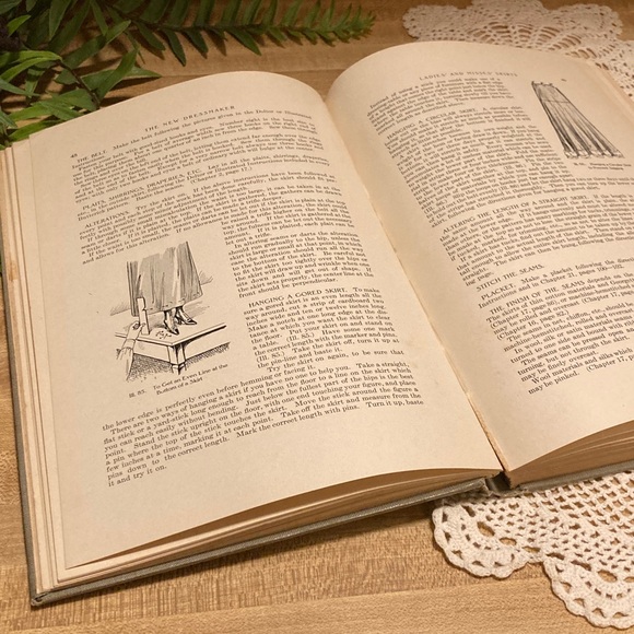 Antique 1921 The New Dressmaker Book Butterick Guide To Sewing And Tailoring - Picture 10 of 16